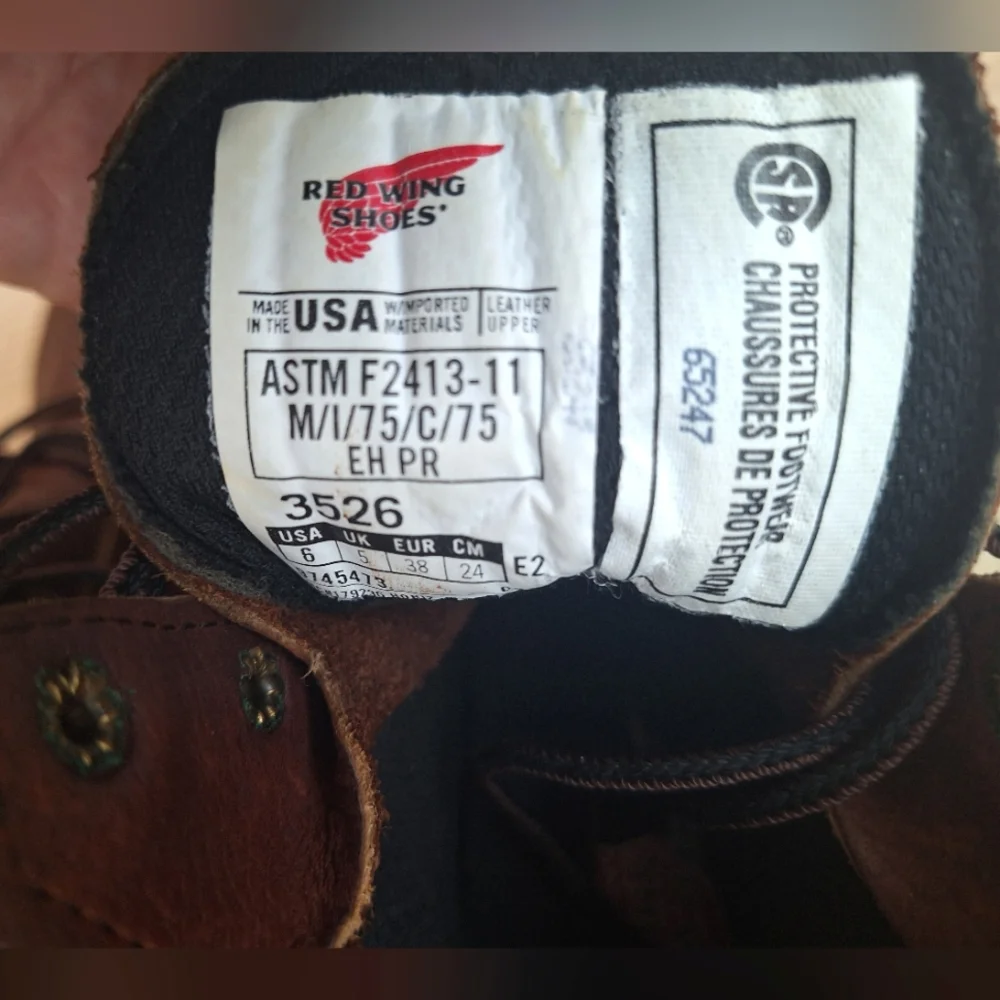 Red Wing Shoes nwot red